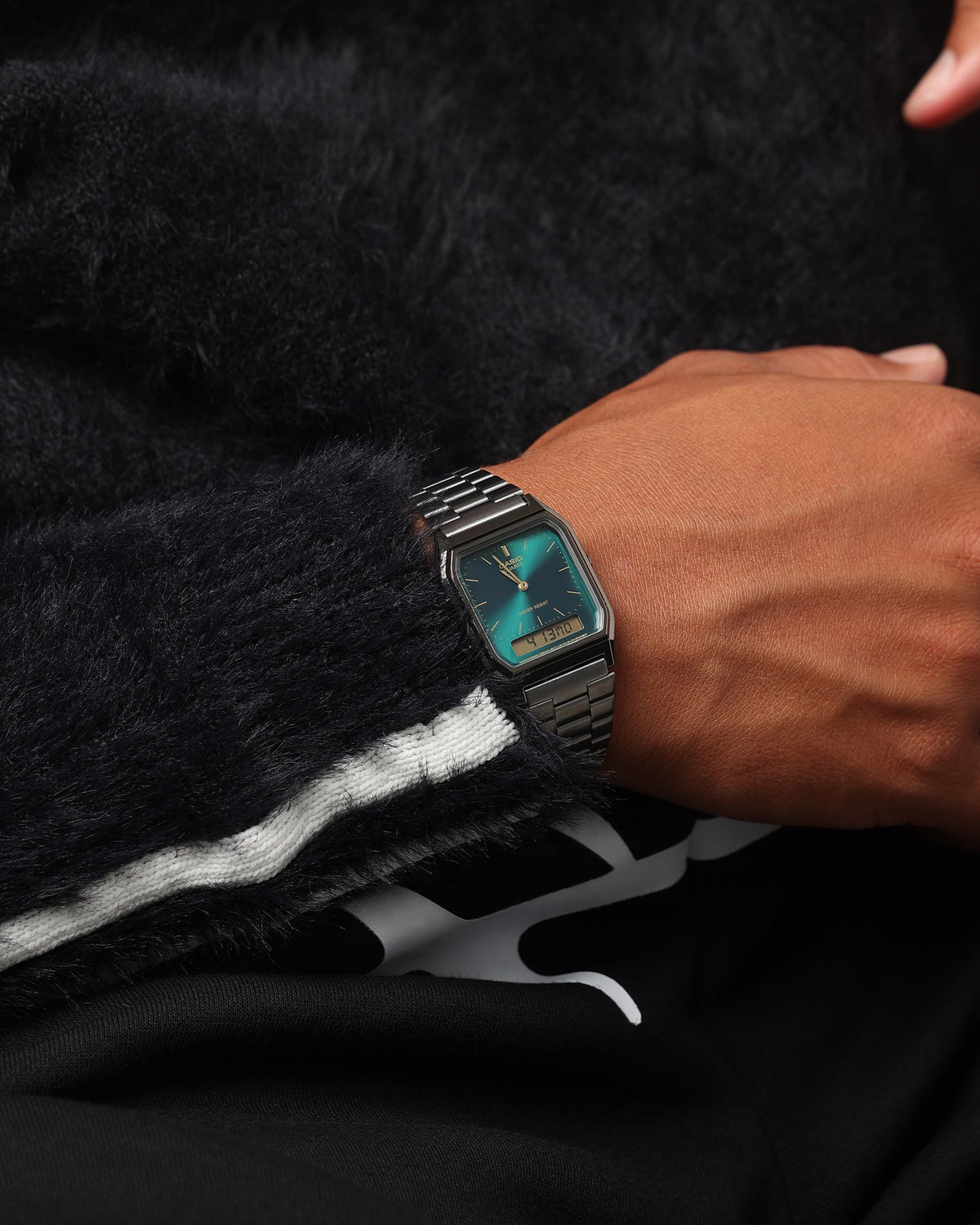 CASIO Casio AQ230EGG-3A Watch Silver/Turquois