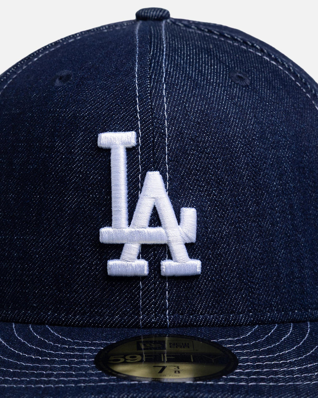New Era Official New Era Los Angeles Dodgers 'Denim Contrast' 59FIFTY Fitted Denim