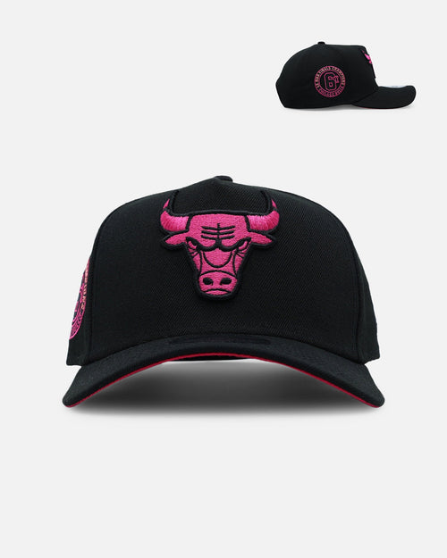 New Era Authentic New Era Chicago Bulls 'Rose Nights' 9FORTY A-Frame Snapback Black