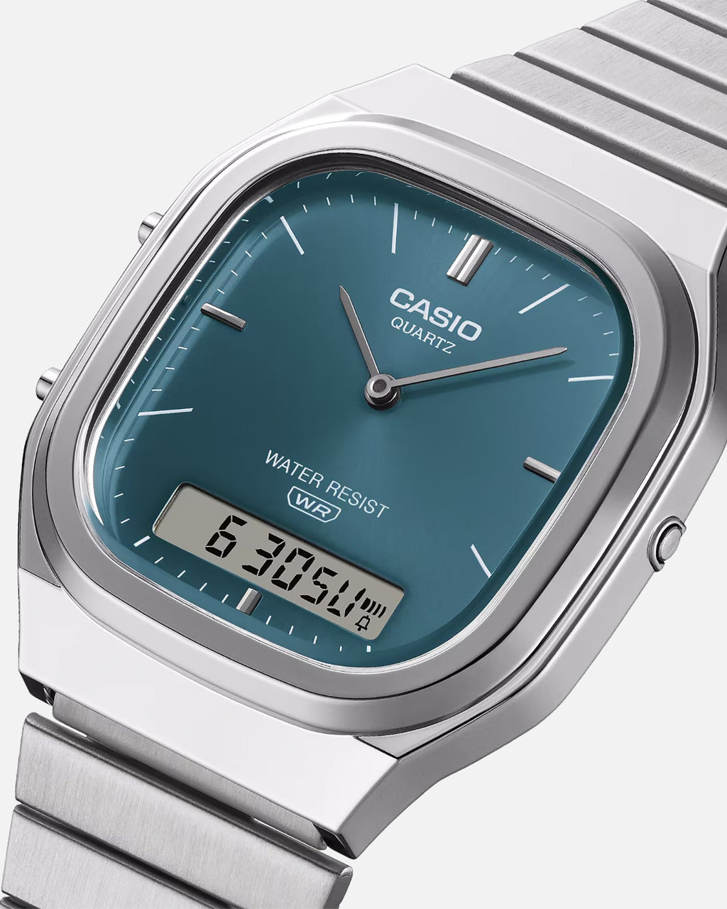 CASIO Official Casio AQ240E-3A Watch Silver