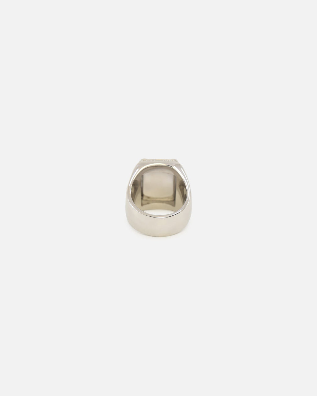 GUESS MAINLINE Authentic Guess Mainline 14mm Lion Pave Signet Ring Silver