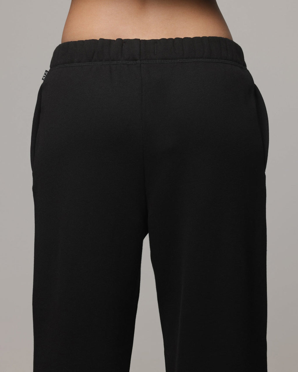 AMERICAN THRIFT American Thrift Women's Straight Leg Trackpants Black