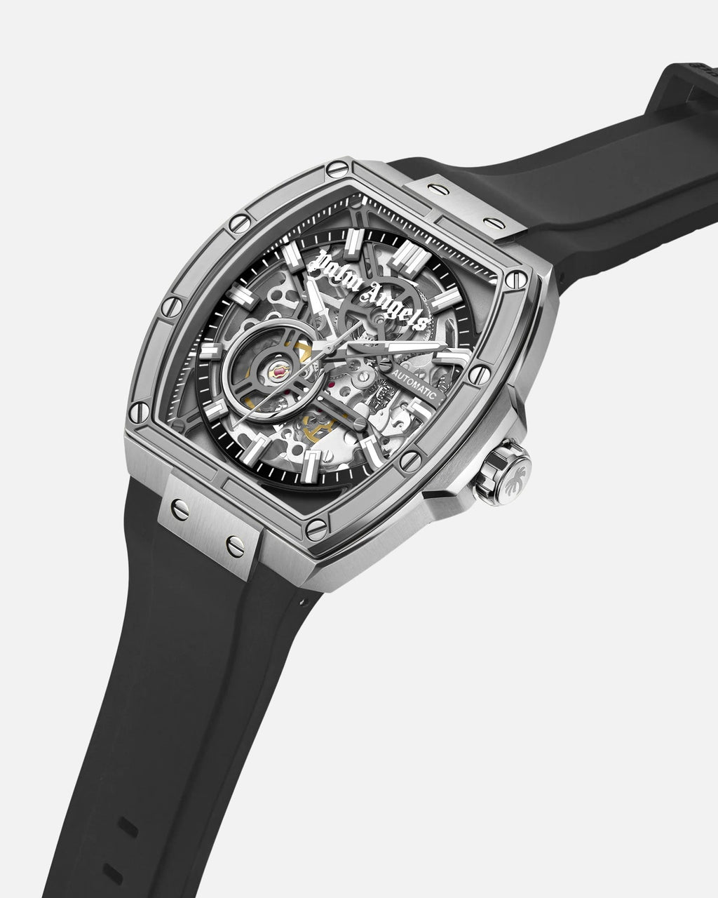 Palm Angels Palm Angeles Pulse Watch Black/Silver