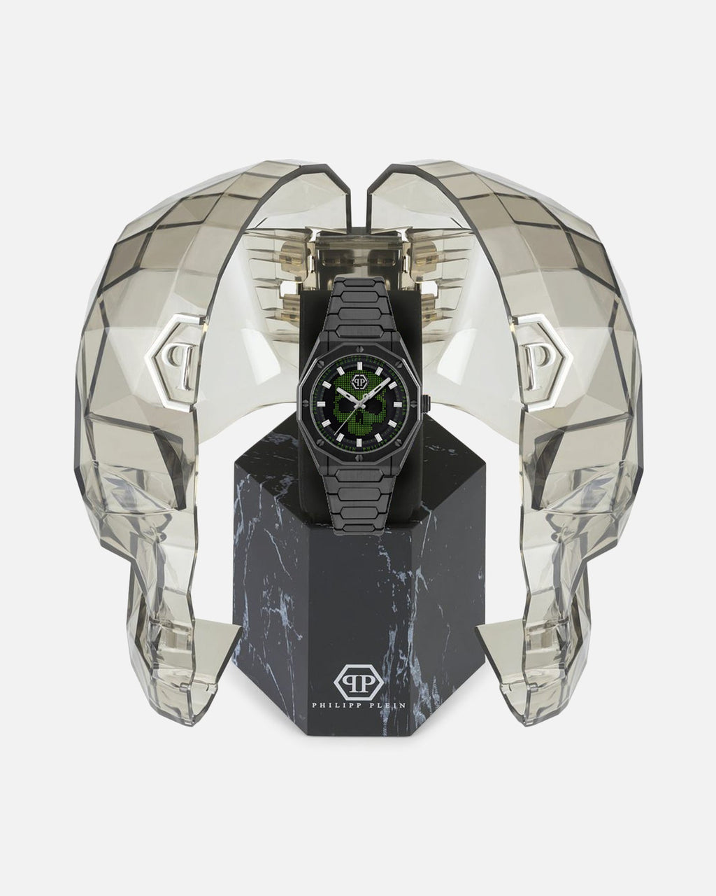 PHILIPP PLEIN Philipp Plein Deluxe Bracelet Watch Black