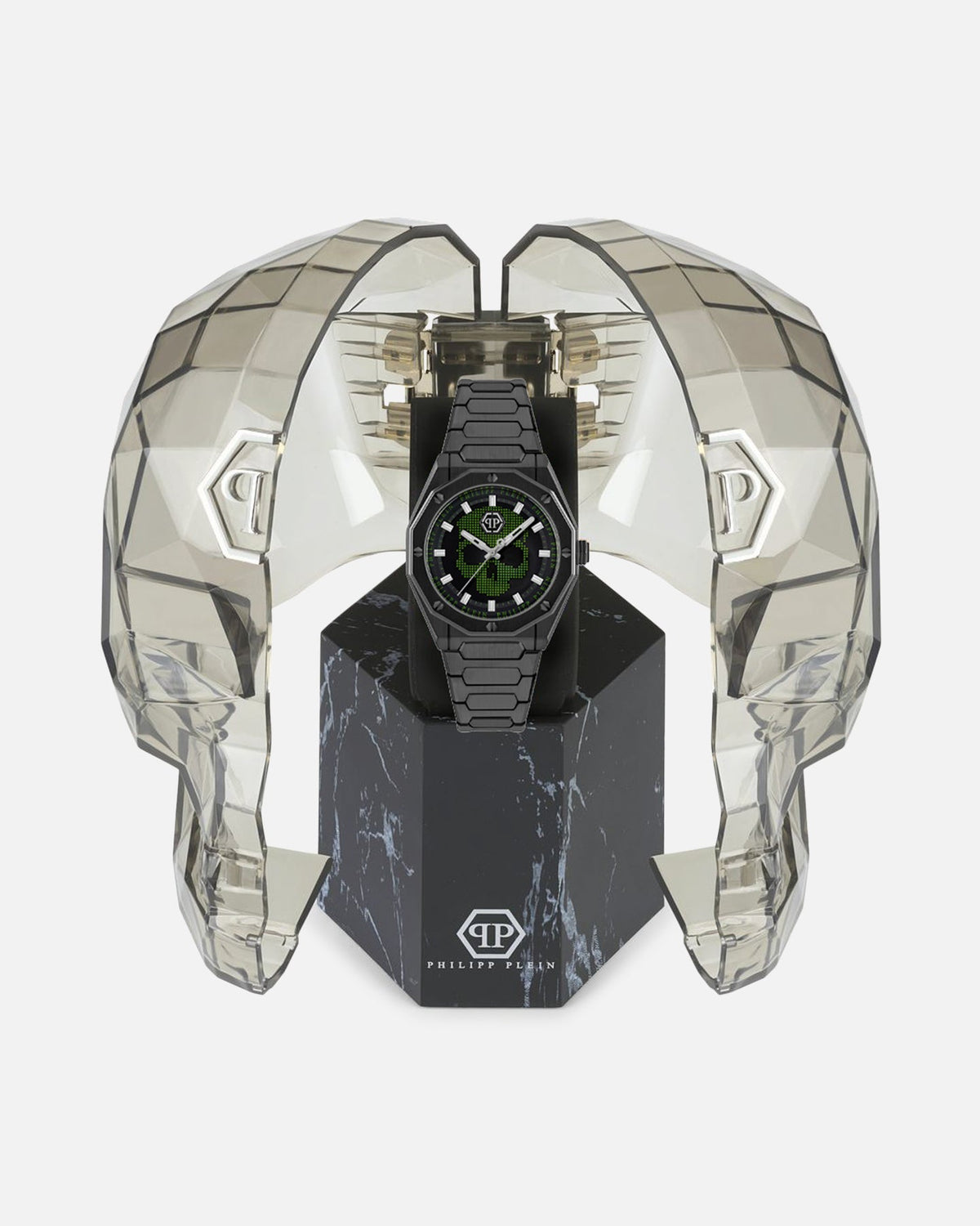 PHILIPP PLEIN Philipp Plein Deluxe Bracelet Watch Black