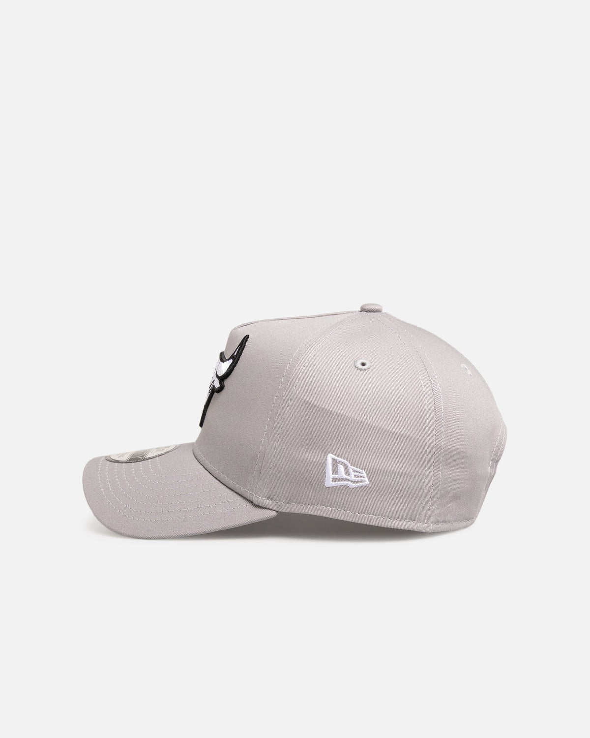 New Era Official New Era Chicago Bulls 9FORTY A-Frame Snapback Grey/Black/White