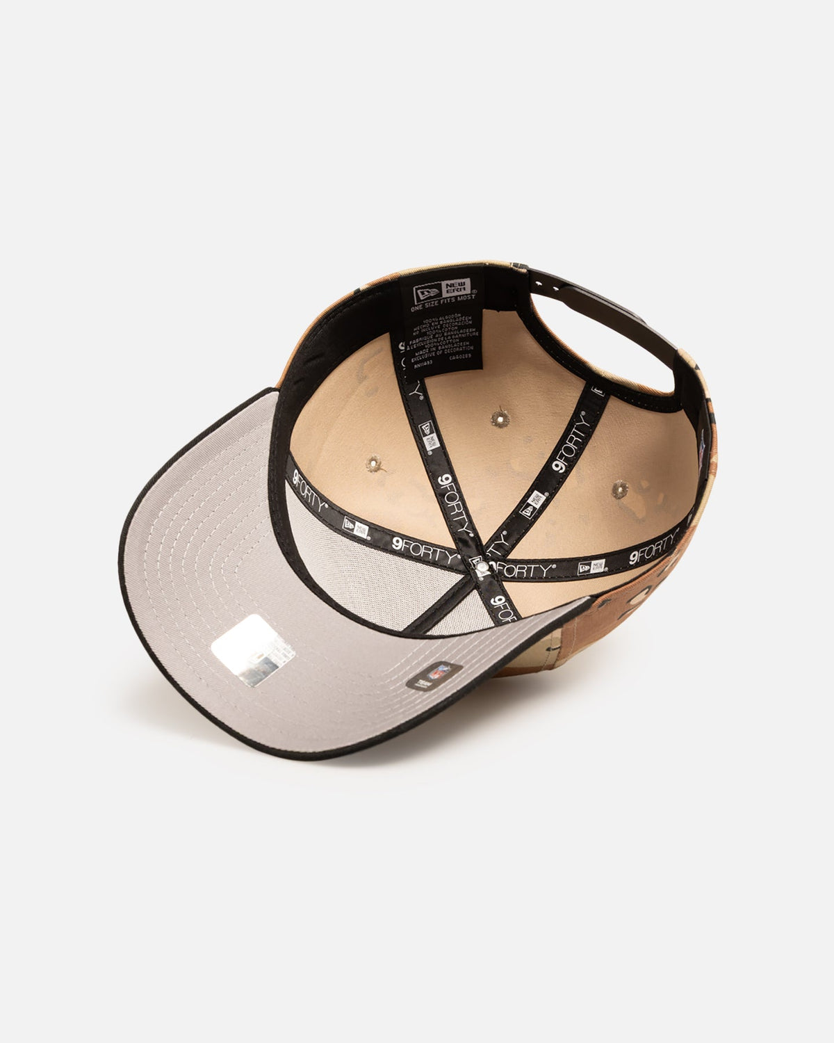 New Era New Era Las Vegas Raiders 'Ghilliesuit' 9FORTY A-Frame Snapback Camo
