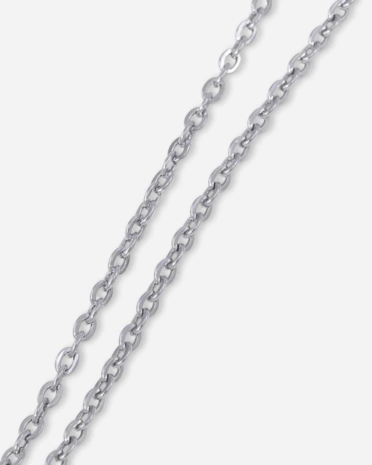 SAINT MORTA Saint Morta Dice Pendant Chain White Gold