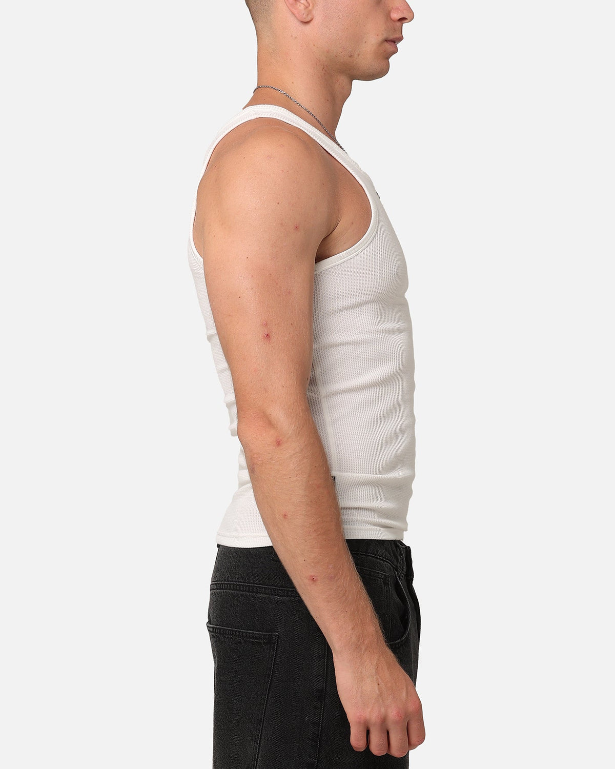 SAINT MORTA Saint Morta Rib Beater Singlet White