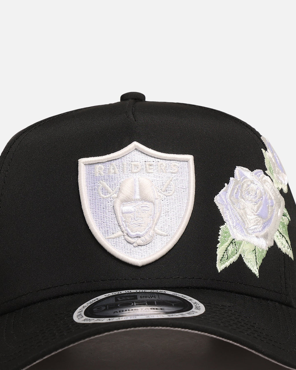 New Era New Era Las Vegas Raiders 'Glow Rose' 9FORTY A-Frame Snapback Black