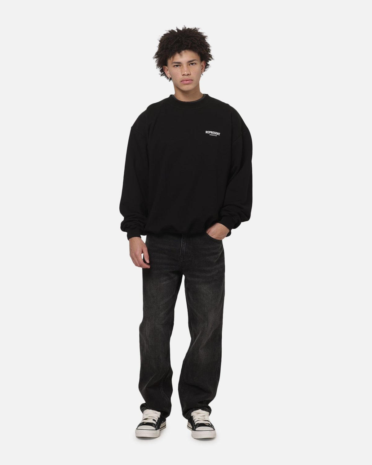 REPRESENT Premium Represent Owners Club Sweater Black