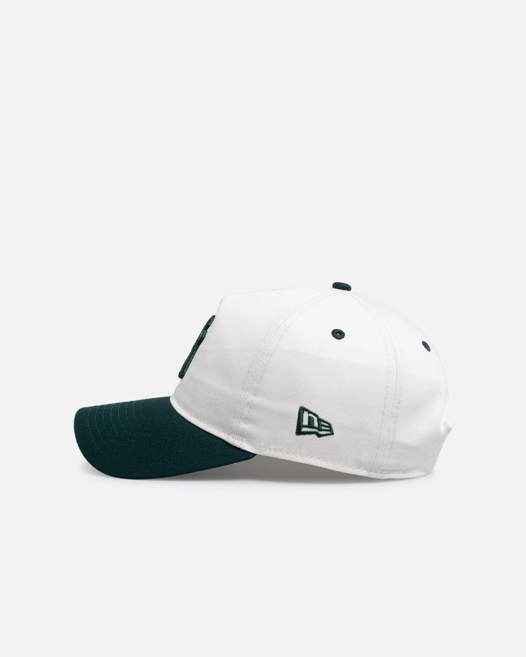 New Era Classic New Era New York Yankees 'Dark Green Chrome' 9FORTY A-Frame Snapback White/Green