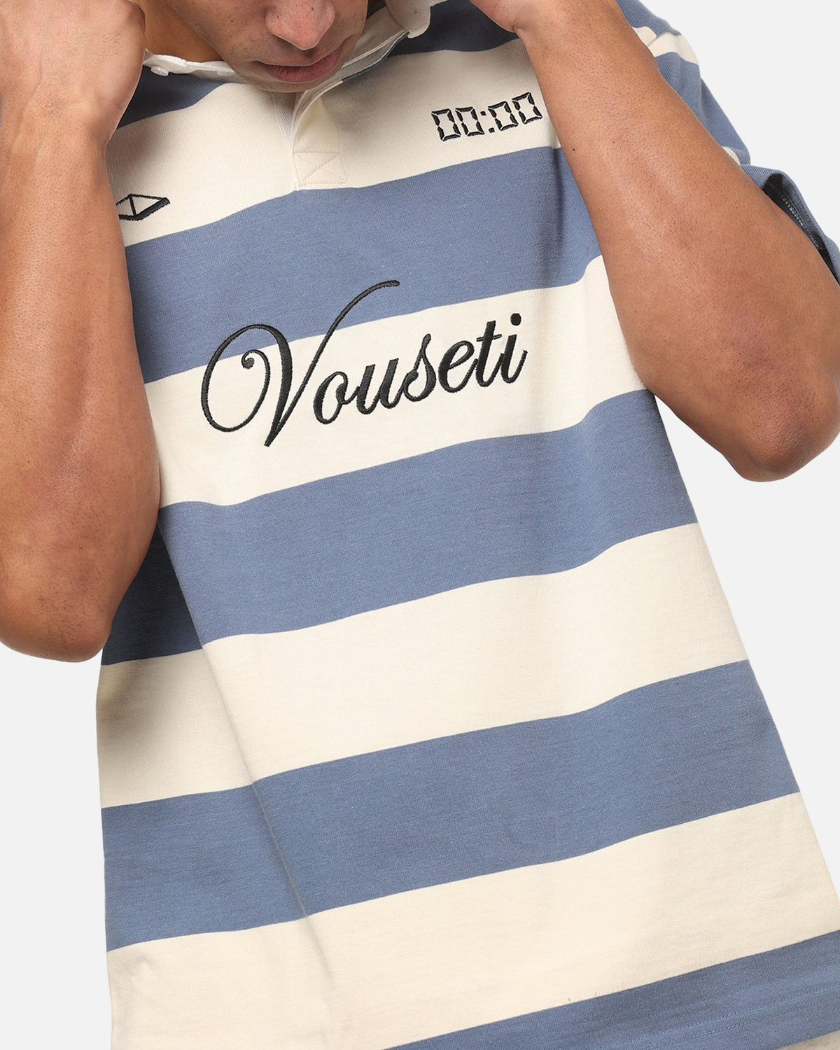 VOUSETI Premium Vouseti Post Game Polo Shirt Blue