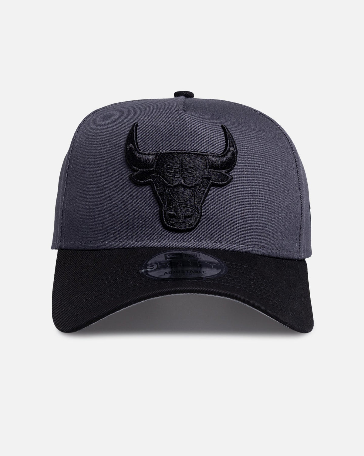 New Era New Era Chicago Bulls 'Graphite Black' 9FORTY A-Frame Snapback Black/Grey