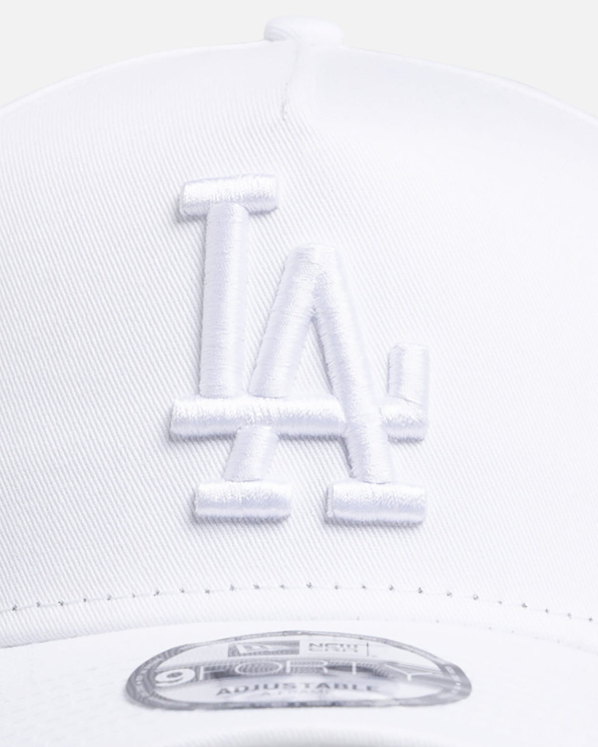 New Era Official New Era Los Angeles Dodgers 'Optic White' 9FORTY A-Frame Snapback Optic White