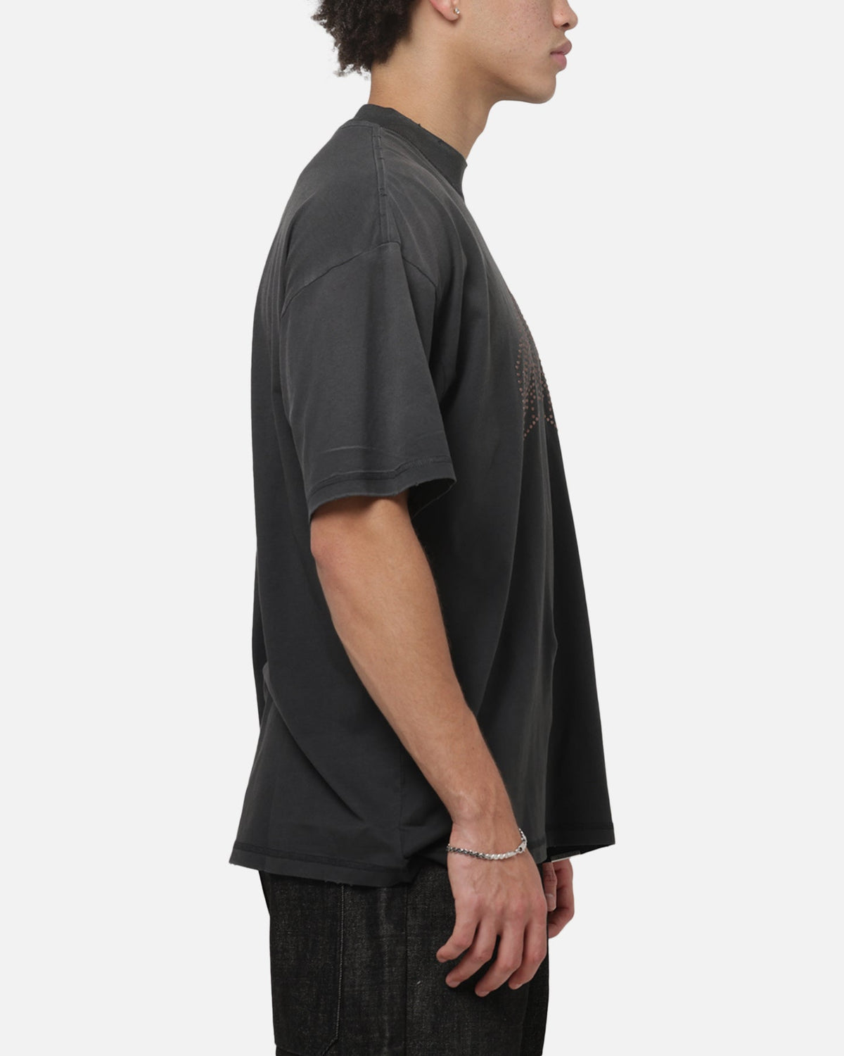 REPRESENT Represent Embellished Represent T-Shirt Stained Black