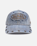VON DUTCH Official Von Dutch OG Stripes Denim Dad Strapback Denim