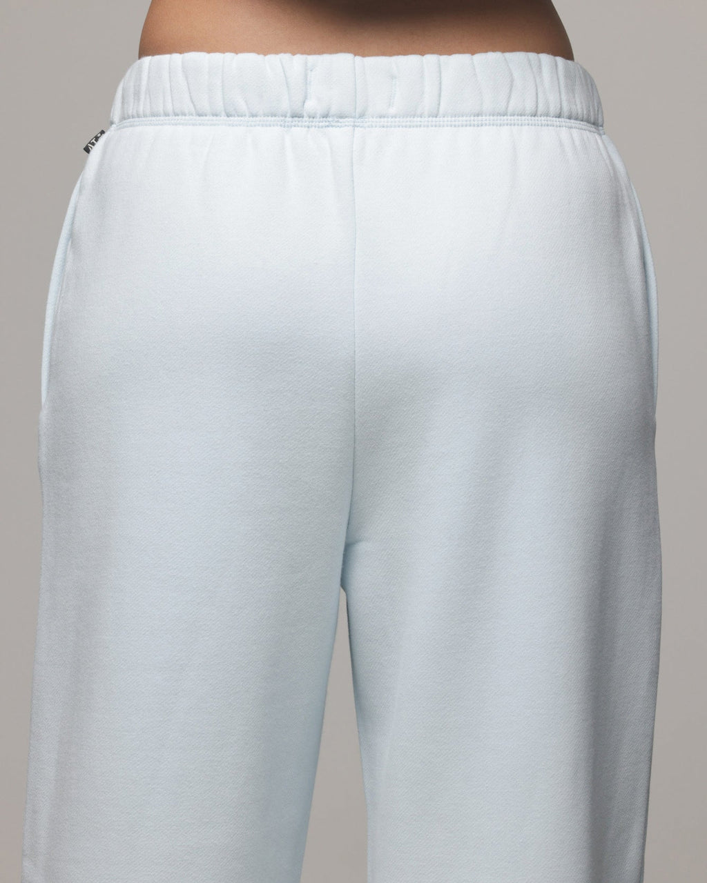 AMERICAN THRIFT American Thrift Women's Straight Leg Trackpants Light Blue
