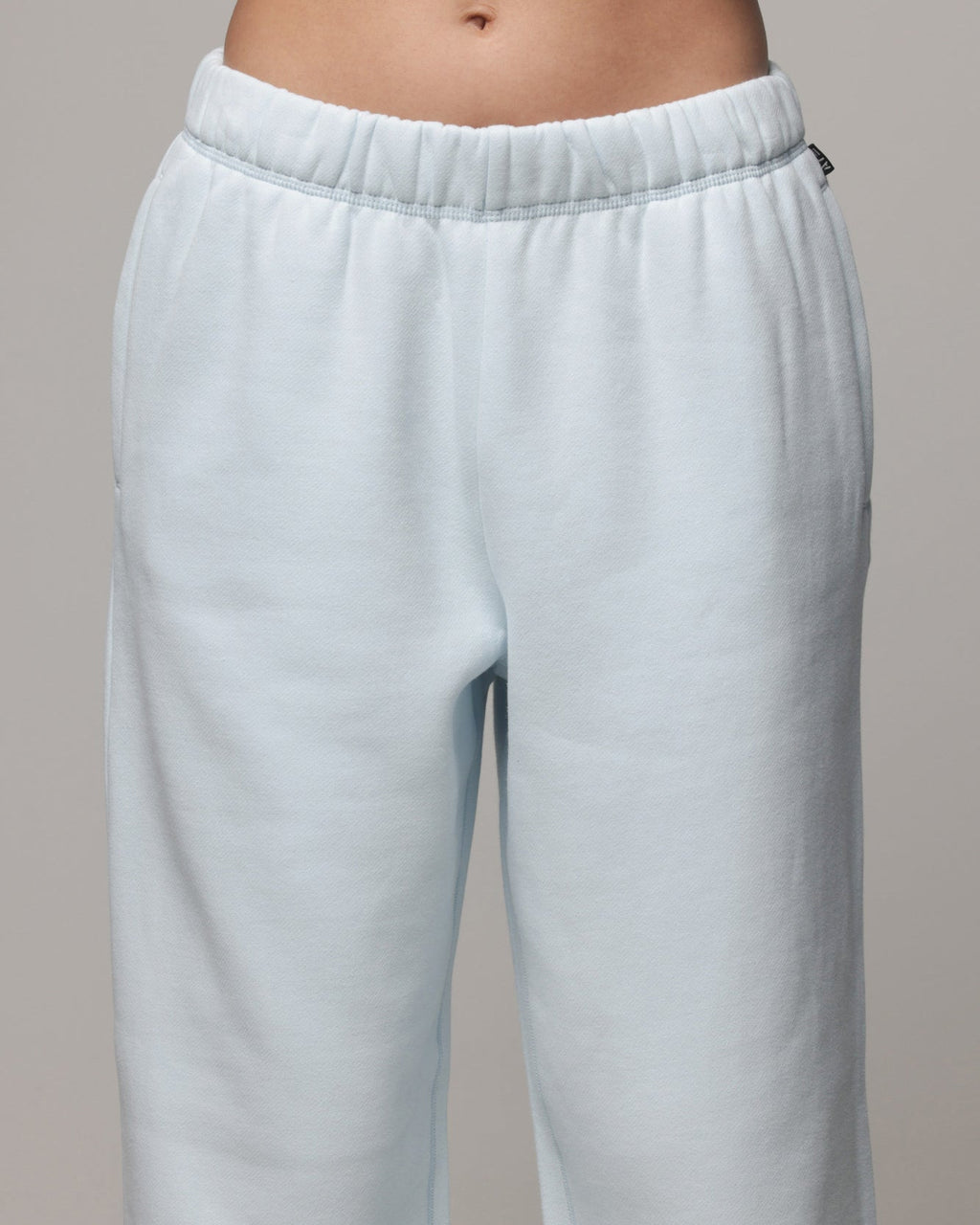 AMERICAN THRIFT American Thrift Women's Straight Leg Trackpants Light Blue