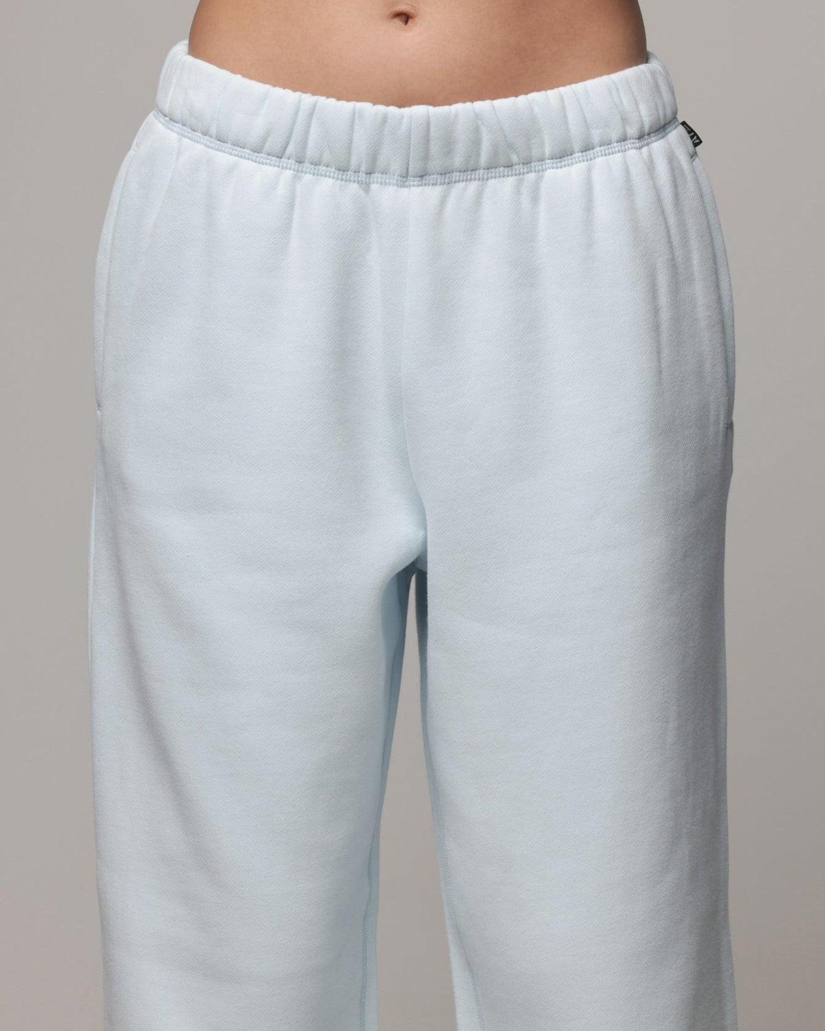 AMERICAN THRIFT American Thrift Women's Straight Leg Trackpants Light Blue