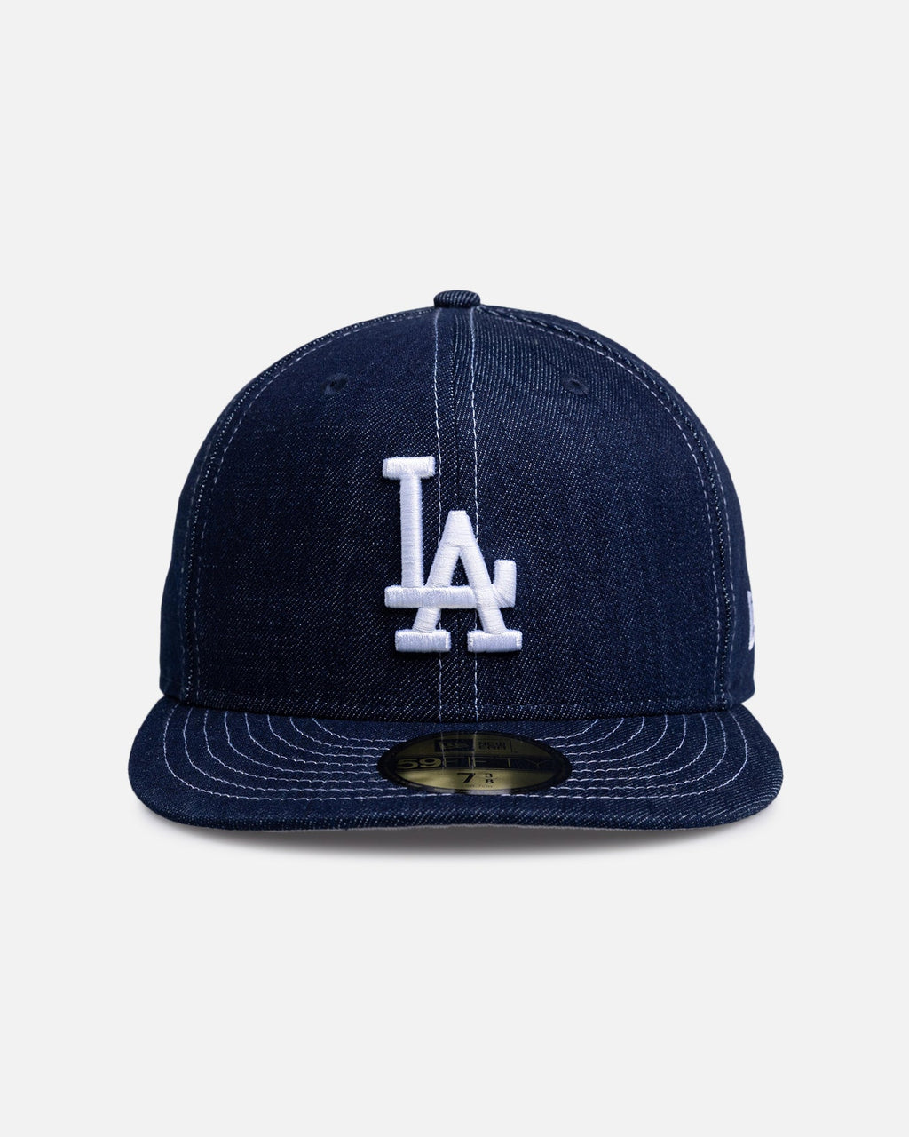 New Era Official New Era Los Angeles Dodgers 'Denim Contrast' 59FIFTY Fitted Denim