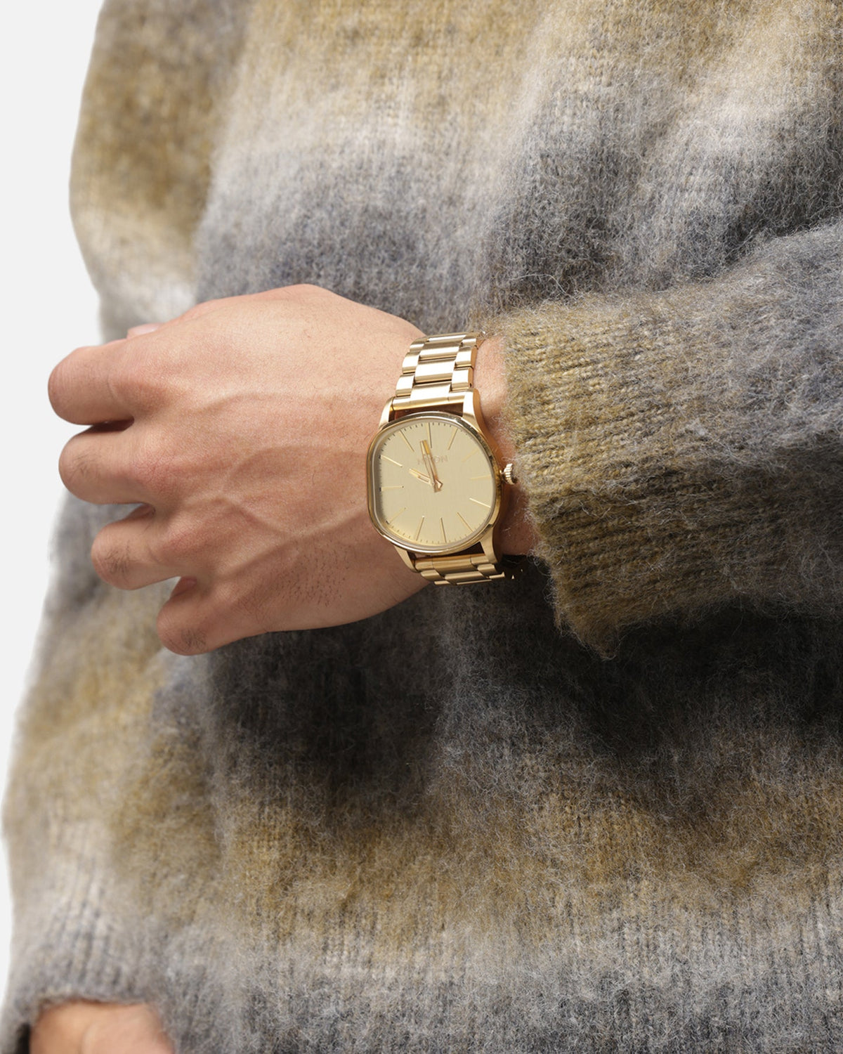 NIXON Classic Nixon Sentry Wobble Watch All Gold