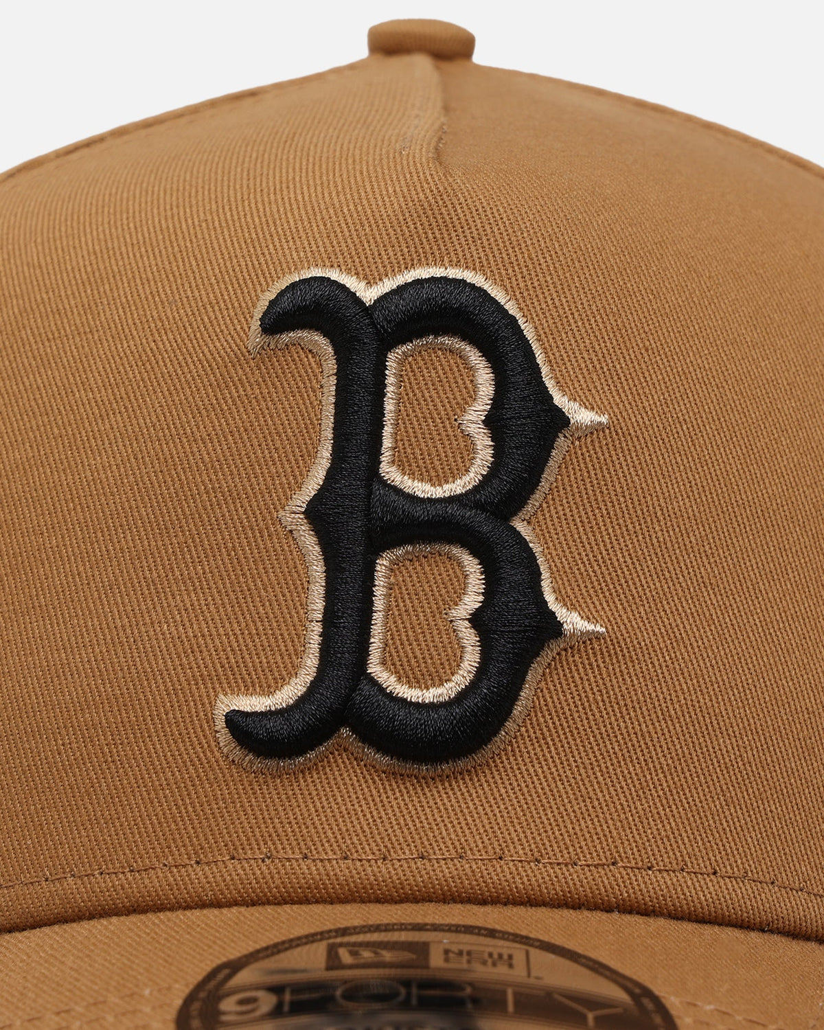 New Era New Era Boston Red Sox 9FORTY A-Frame Snapback Wheat