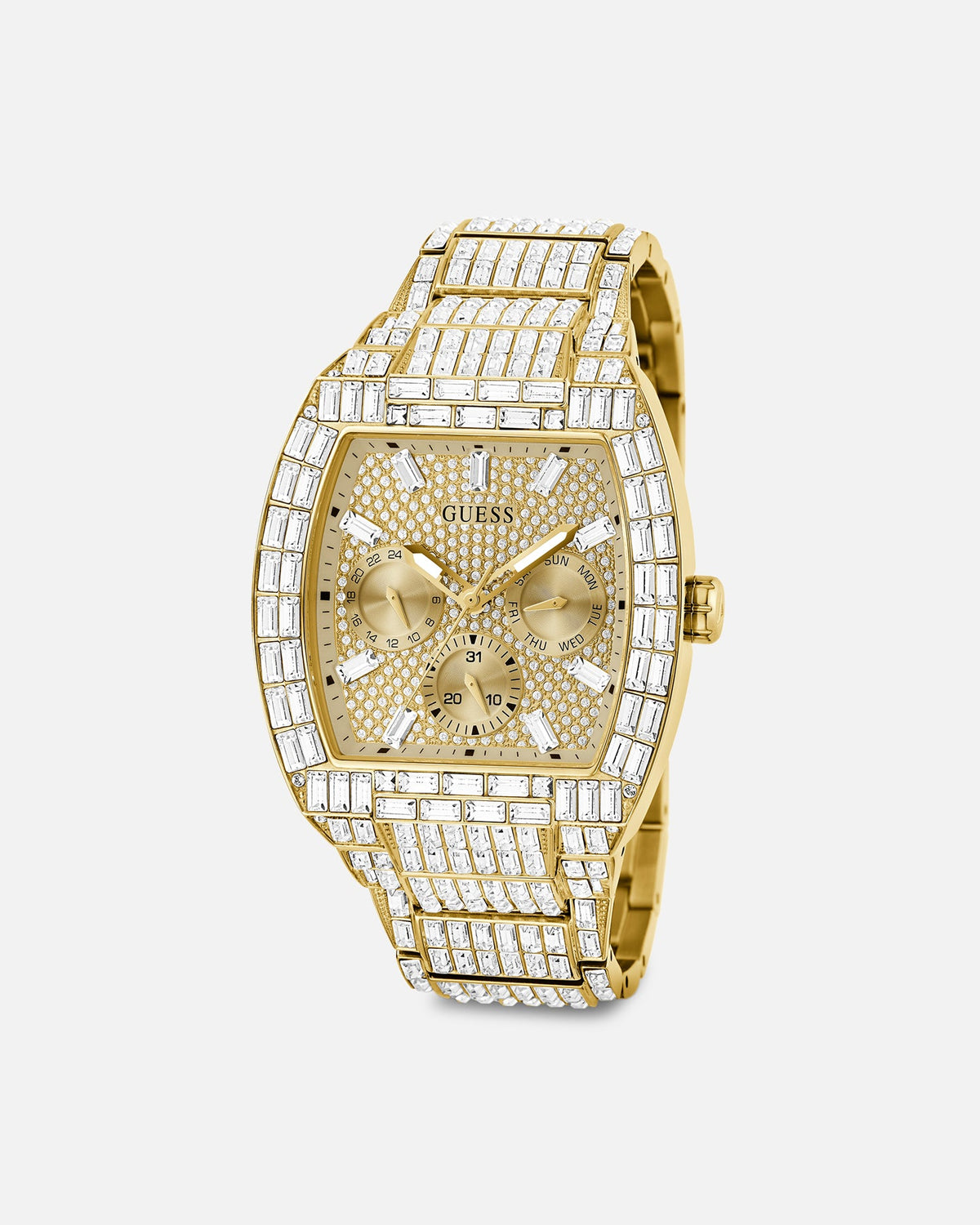 GUESS MAINLINE Official Guess Mainline Phoenix '40th Anniversary' Watch Gold/Crystal