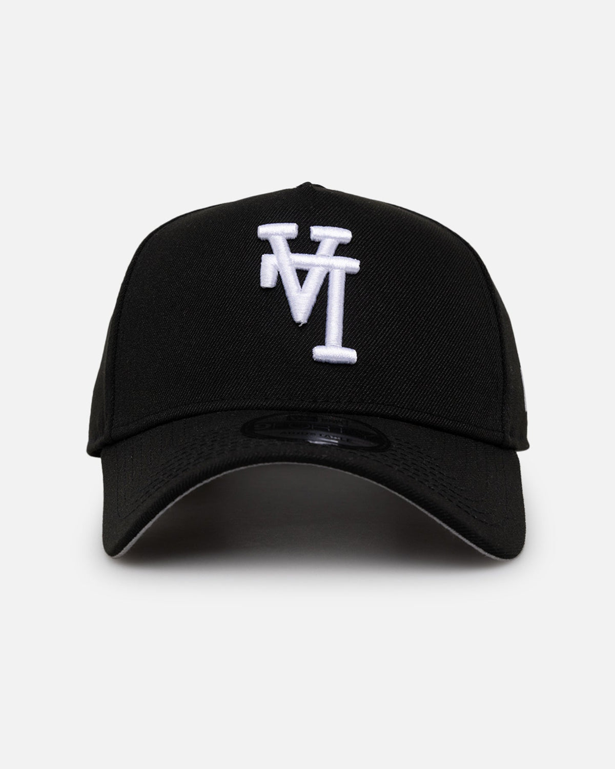 New Era New Era Los Angeles Dodgers 'Upside Down LA Logo' 9FORTY A-Frame Snapback Black