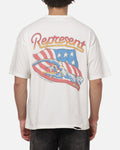 REPRESENT Premium Represent Beach Boys Americas Band T-Shirt Flat White