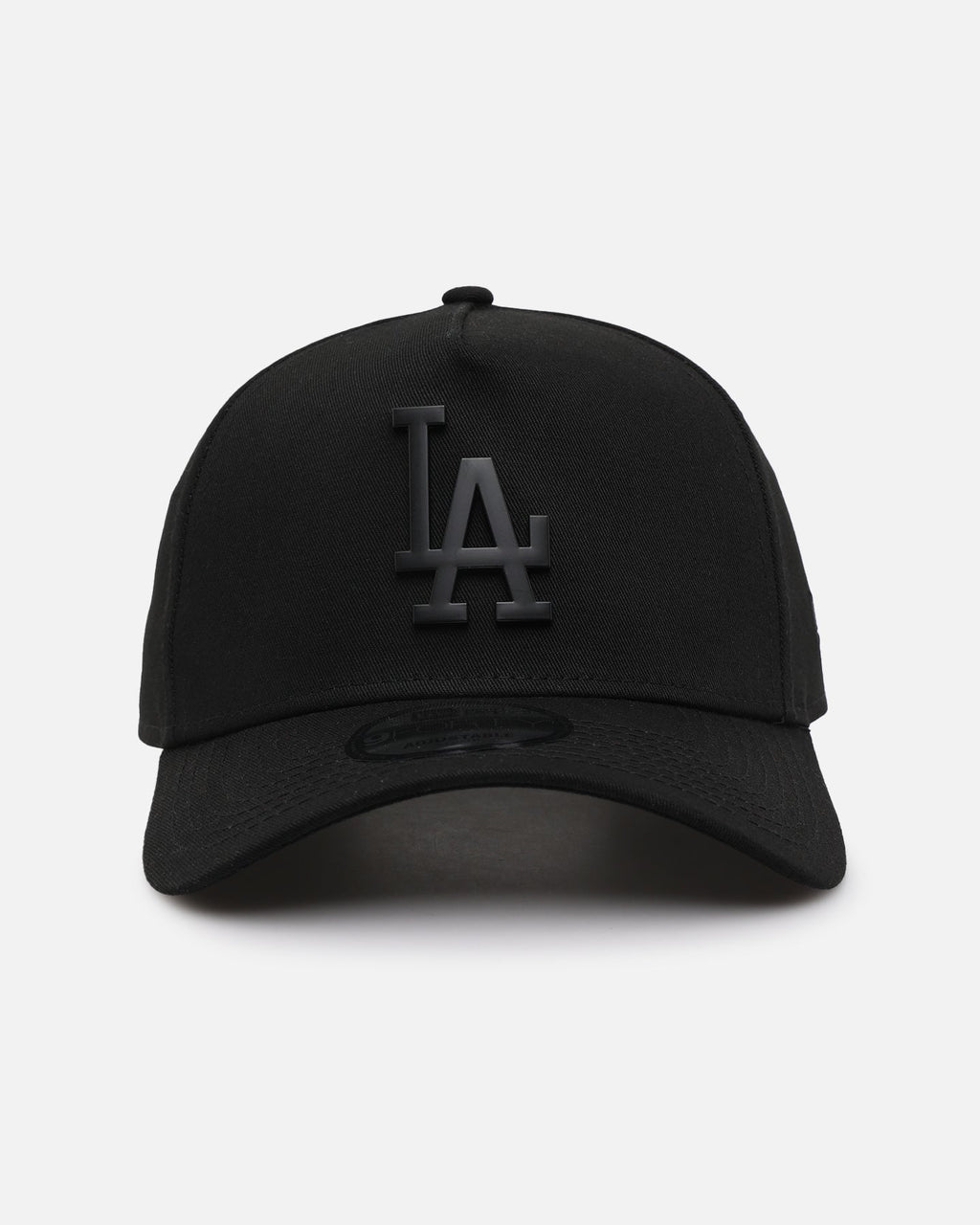 New Era Classic New Era Los Angeles Dodgers 'Metal Badge' 9FORTY A-Frame Snapback Black/Black