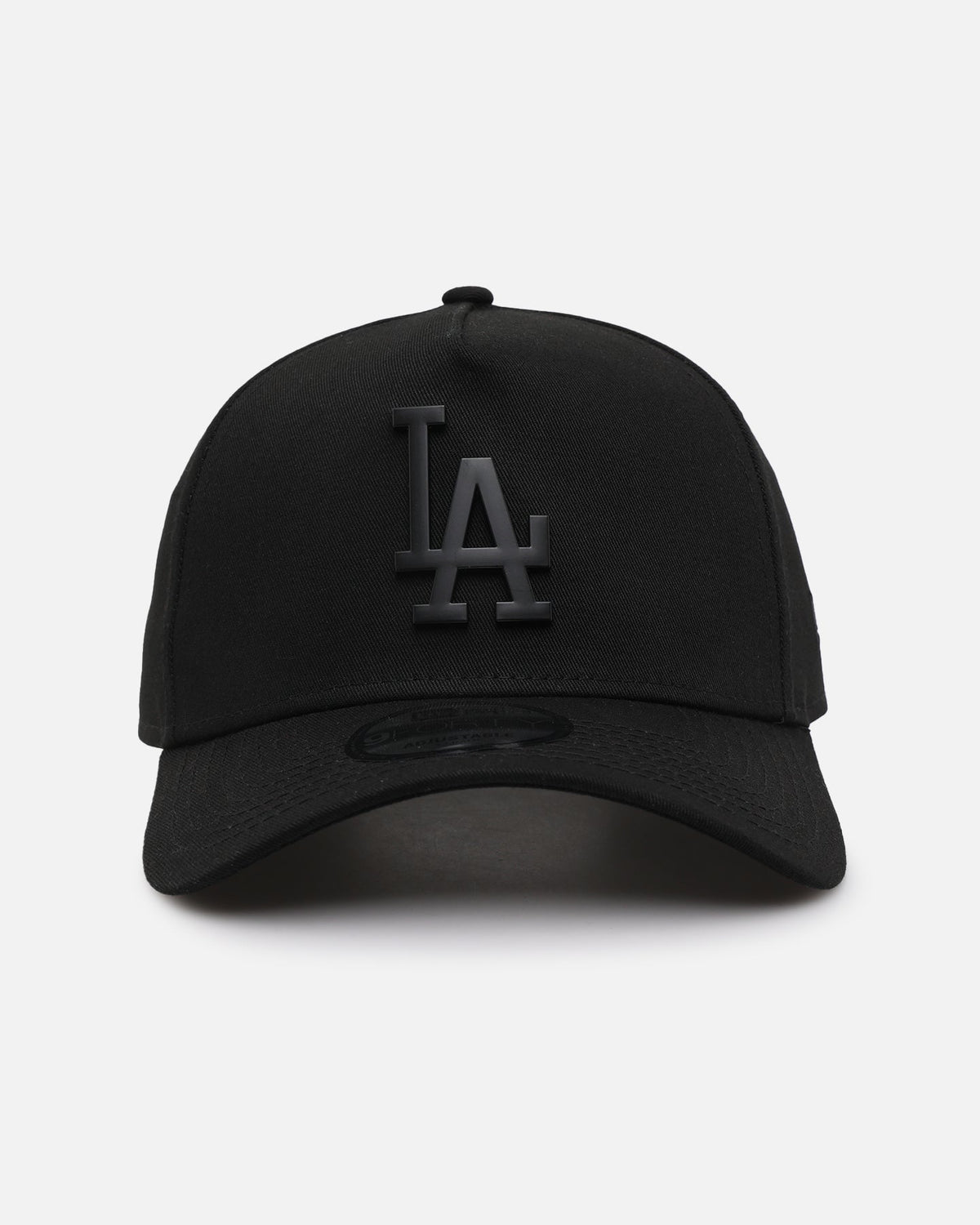 New Era Classic New Era Los Angeles Dodgers 'Metal Badge' 9FORTY A-Frame Snapback Black/Black