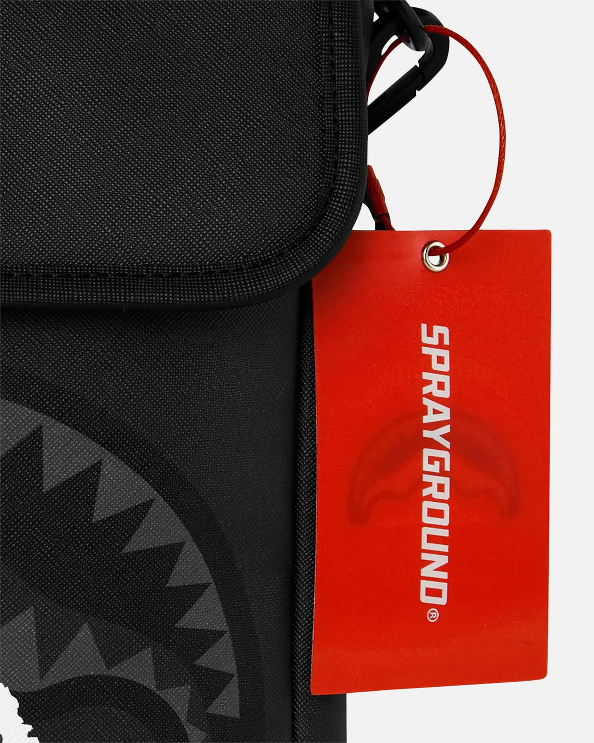 SPRAYGROUND Sprayground Centre Rip Grey Check Messenger Sling Bag Multi