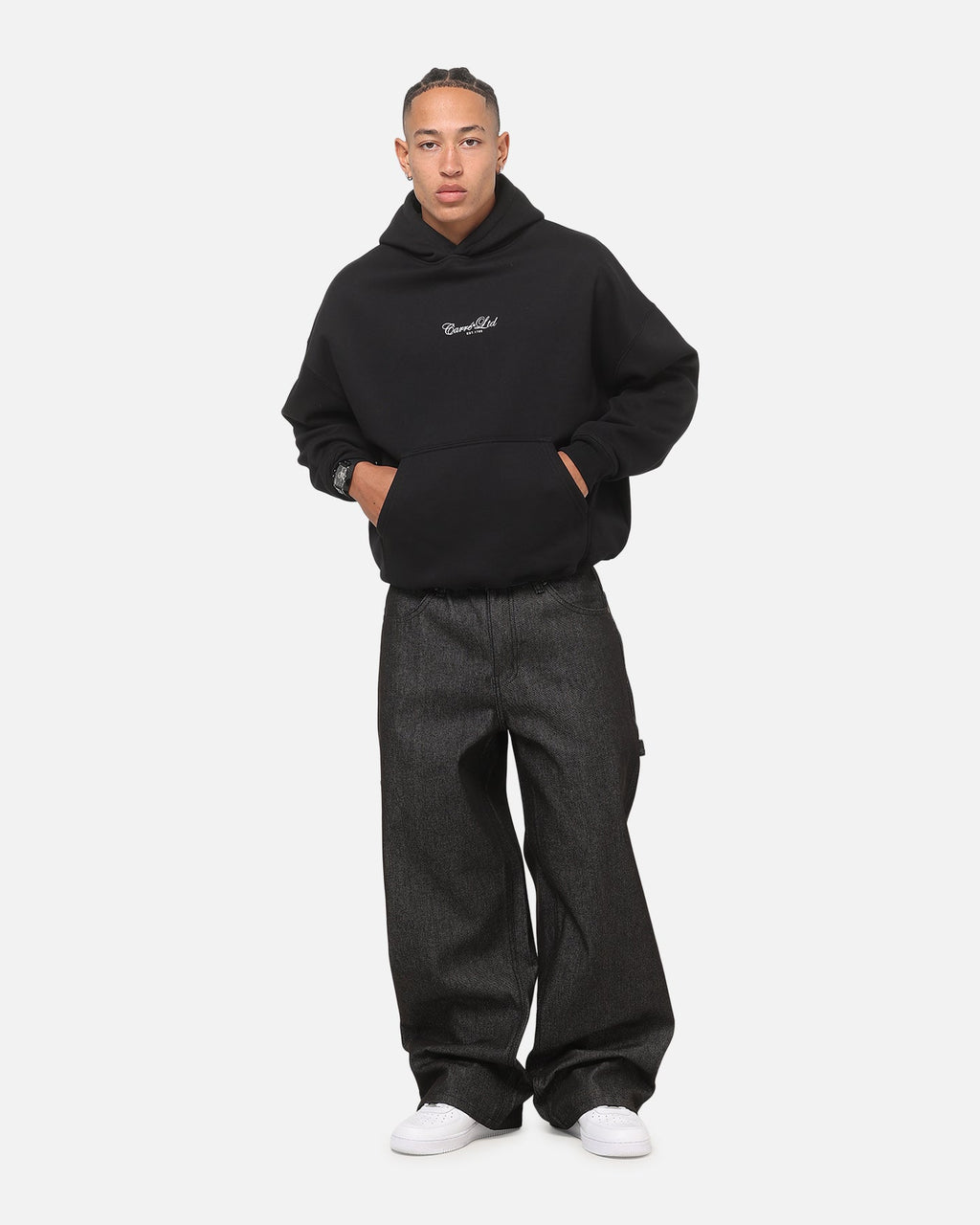 CARRE Carre Baggy Carpenter Jeans Raw Black