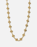 SAINT MORTA Saint Morta Chrome Cross Chain Necklace Gold