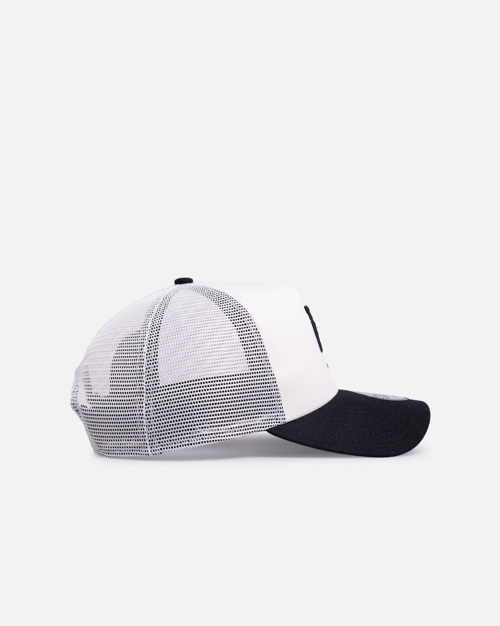 New Era New Era Los Angeles Dodgers 'Upside Down Logo' 9FORTY A-Frame Trucker Snapback White/Black