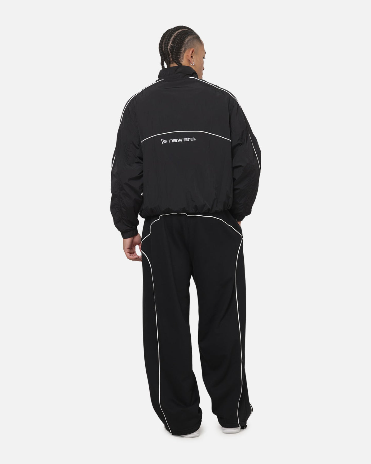 New Era New Era Double Zip Track Jacket Black