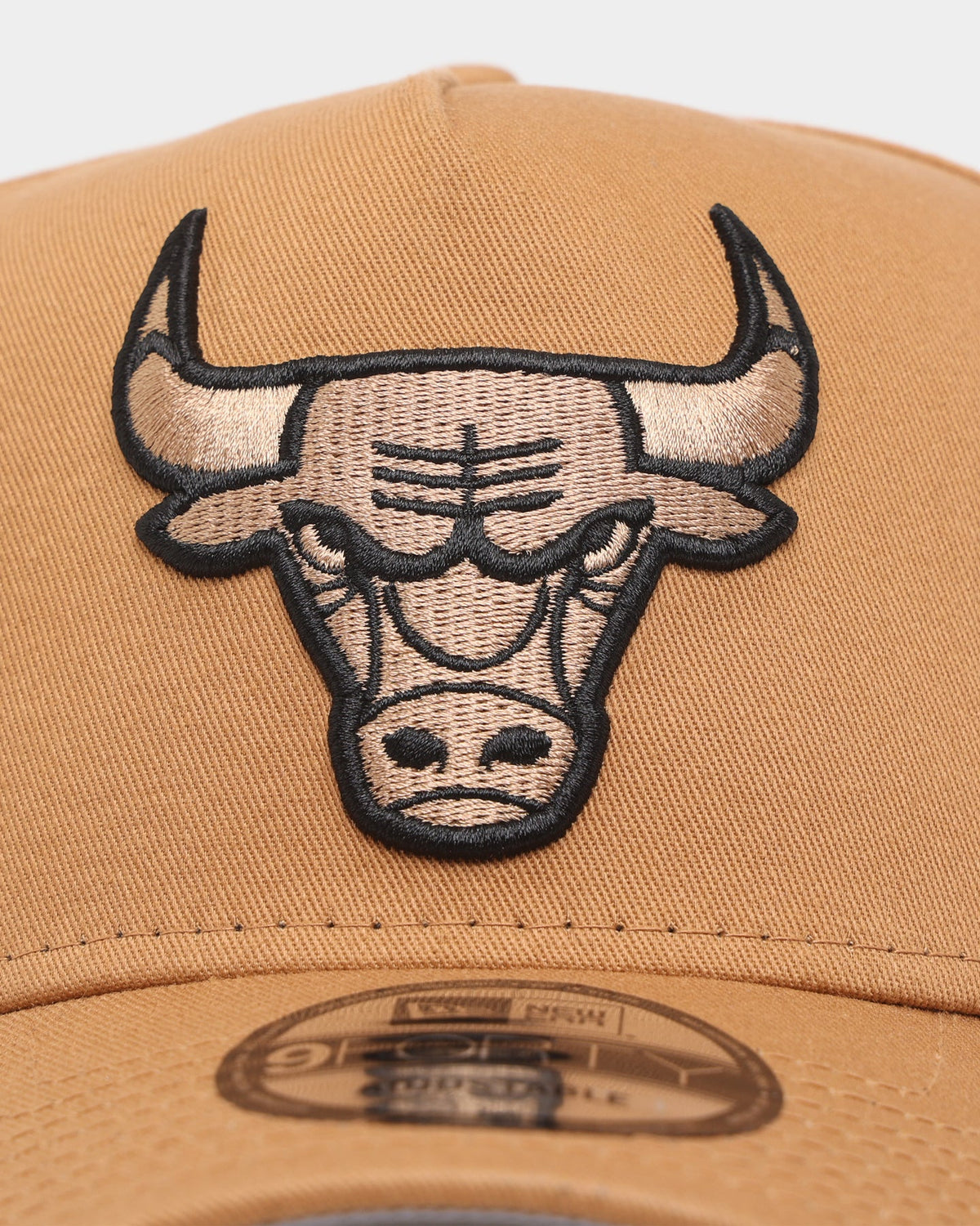 New Era New Era Chicago Bulls 'Wheat' 9FORTY A-Frame Snapback Wheat/Black
