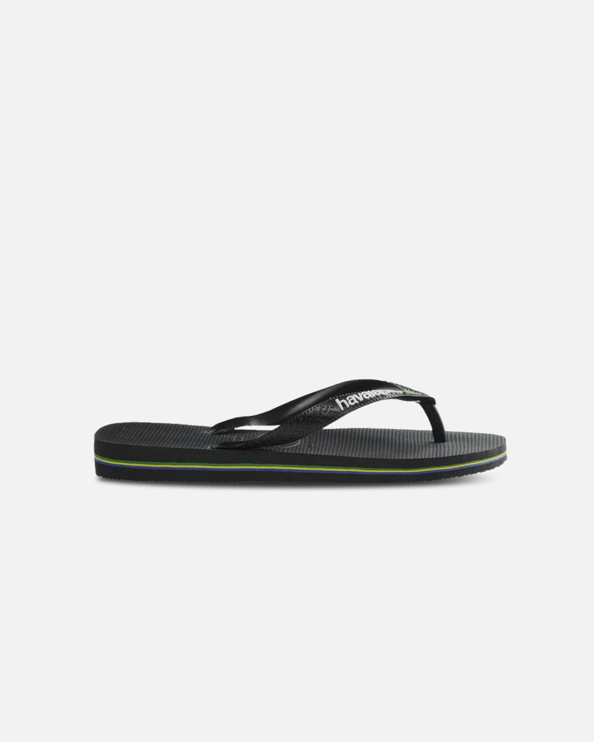Havaianas Premium Havaianas Top Brazil Logo Thongs Black
