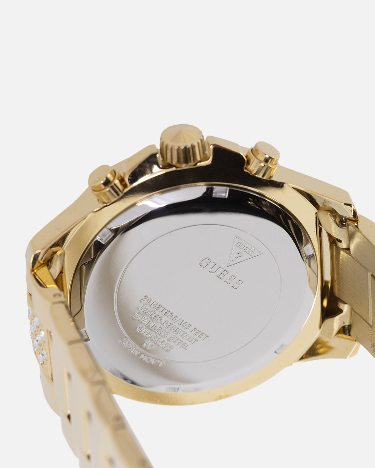 GUESS MAINLINE Original Guess Mainline Majestic Crystal Gold Bracelet Watch Gold