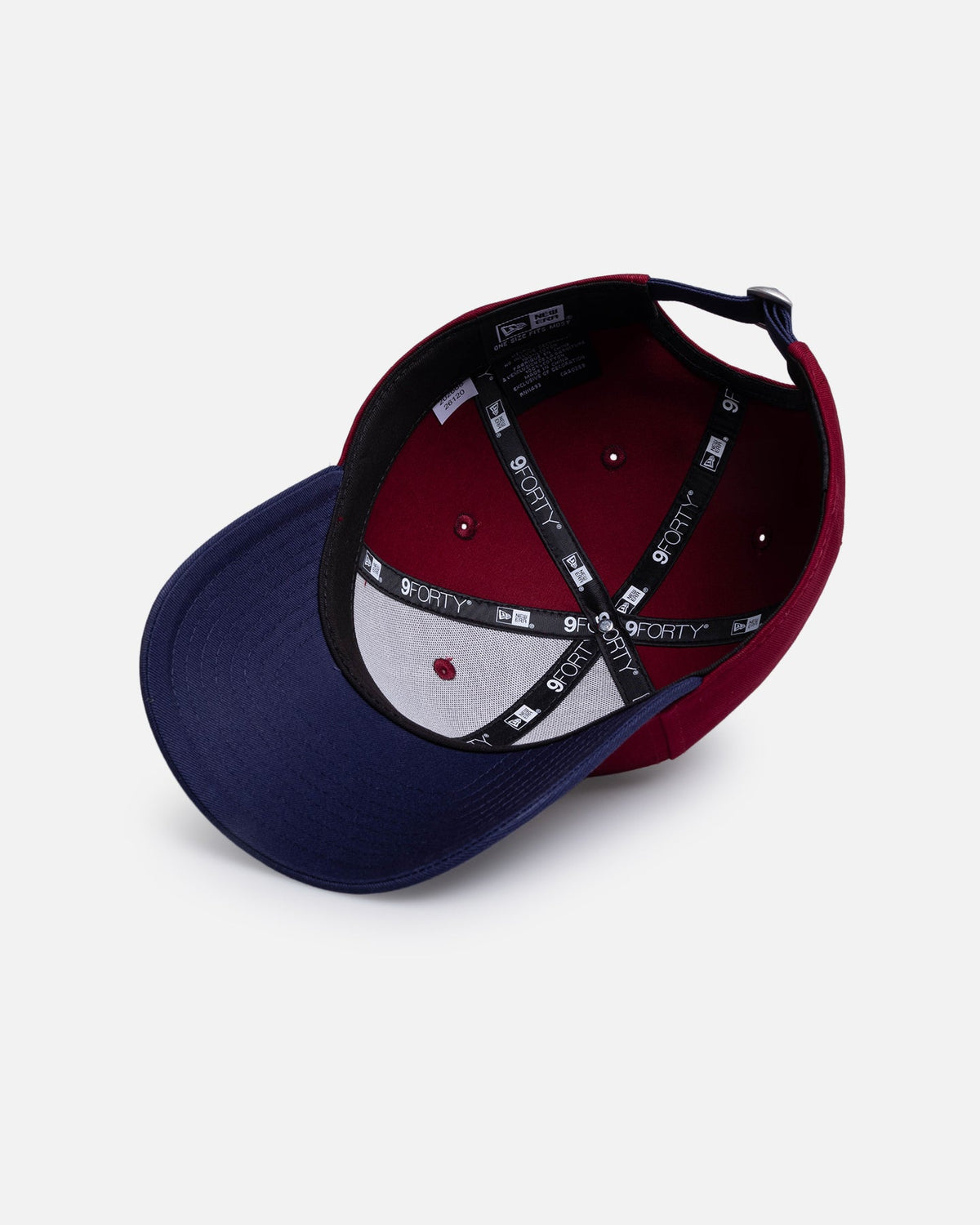 New Era Premium New Era FC Barcelona 'Contrast' 9FORTY Strapback Dark Red