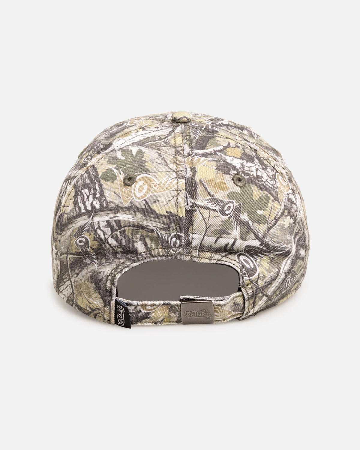 VON DUTCH Von Dutch Worn Camo Strapback Real Tree Camo
