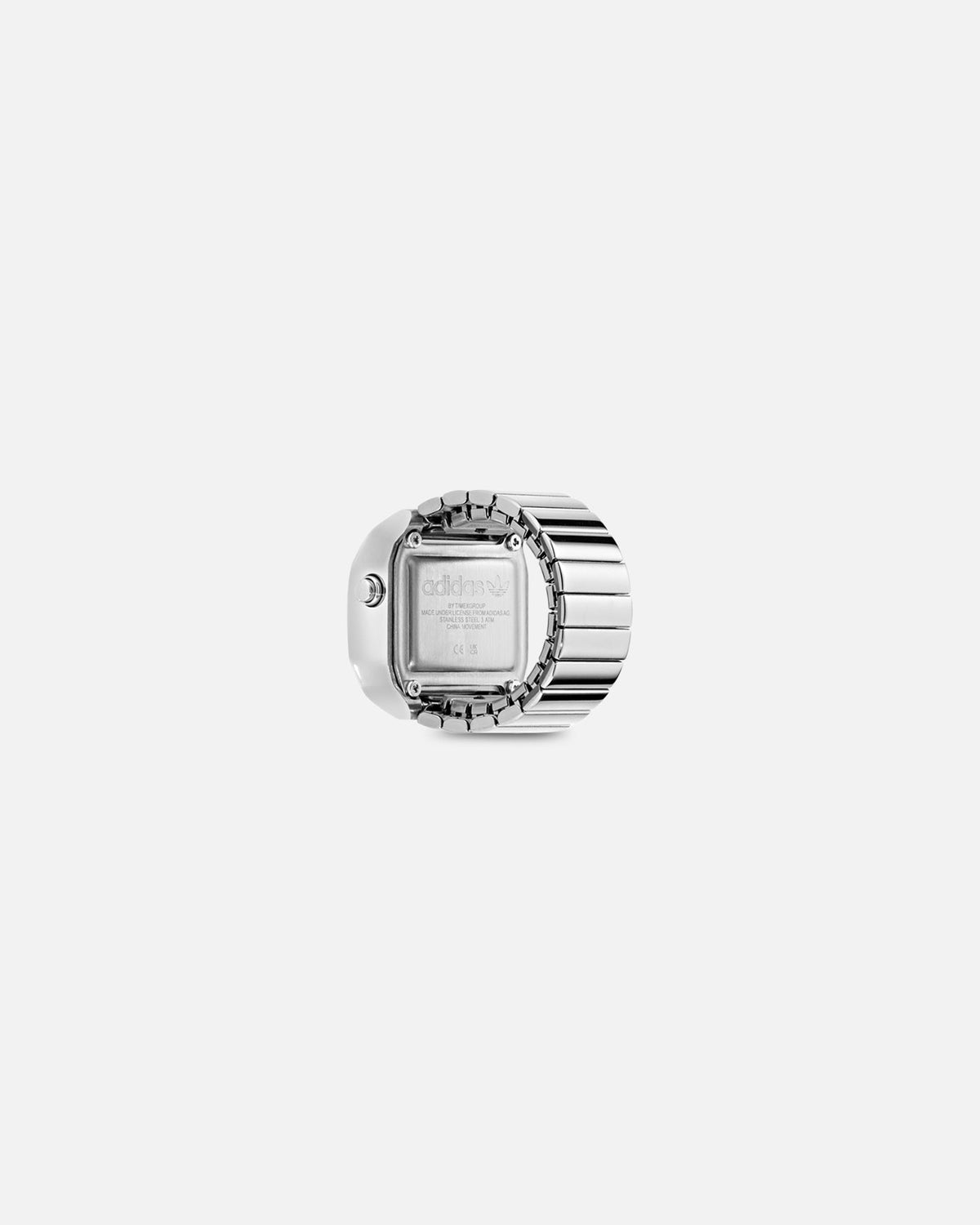 ADIDAS Adidas Digital Two Ring Watch Silver