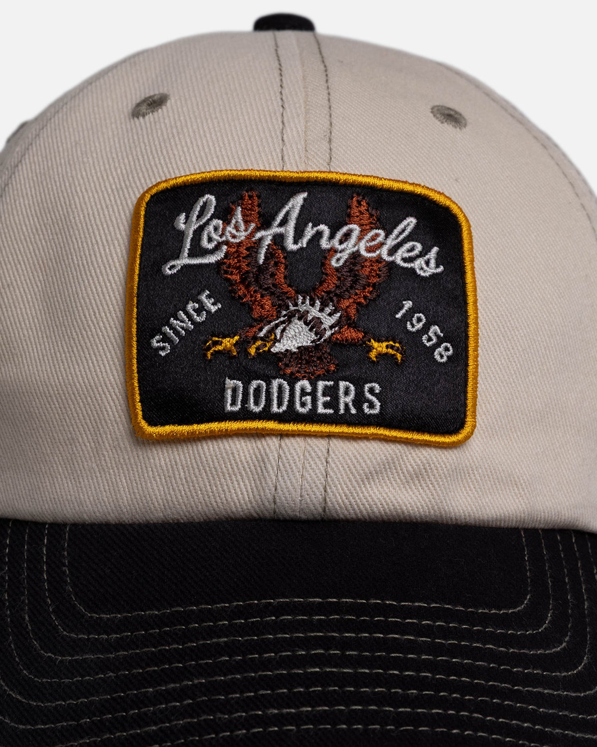 47 Brand 47 Brand Los Angeles Dodgers 'Keepsake' 47 Clean Up Strapback Natural