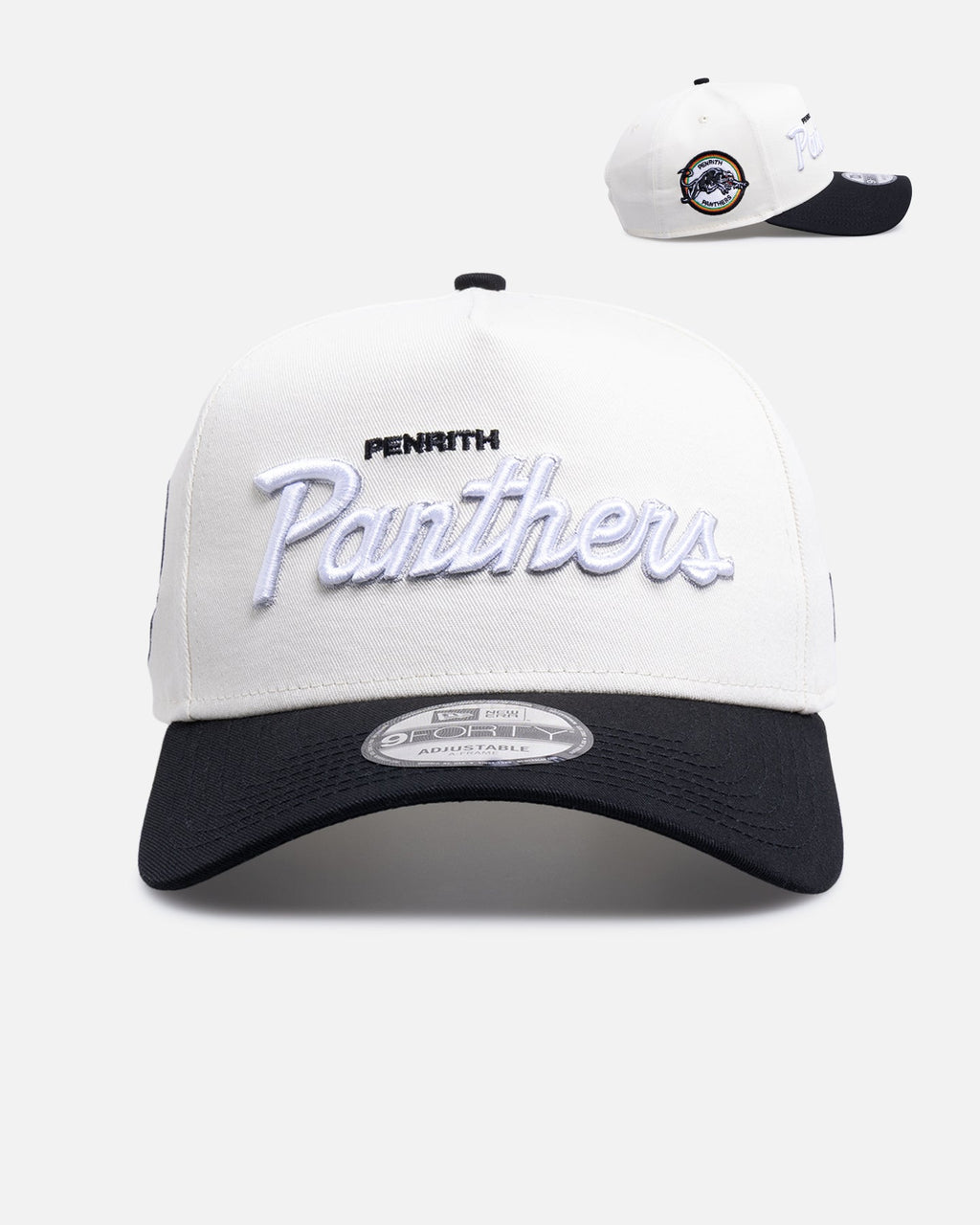 New Era Original New Era Penrith Panthers 'Chrome Script' 9FORTY A-Frame Snapback Official Team Colour