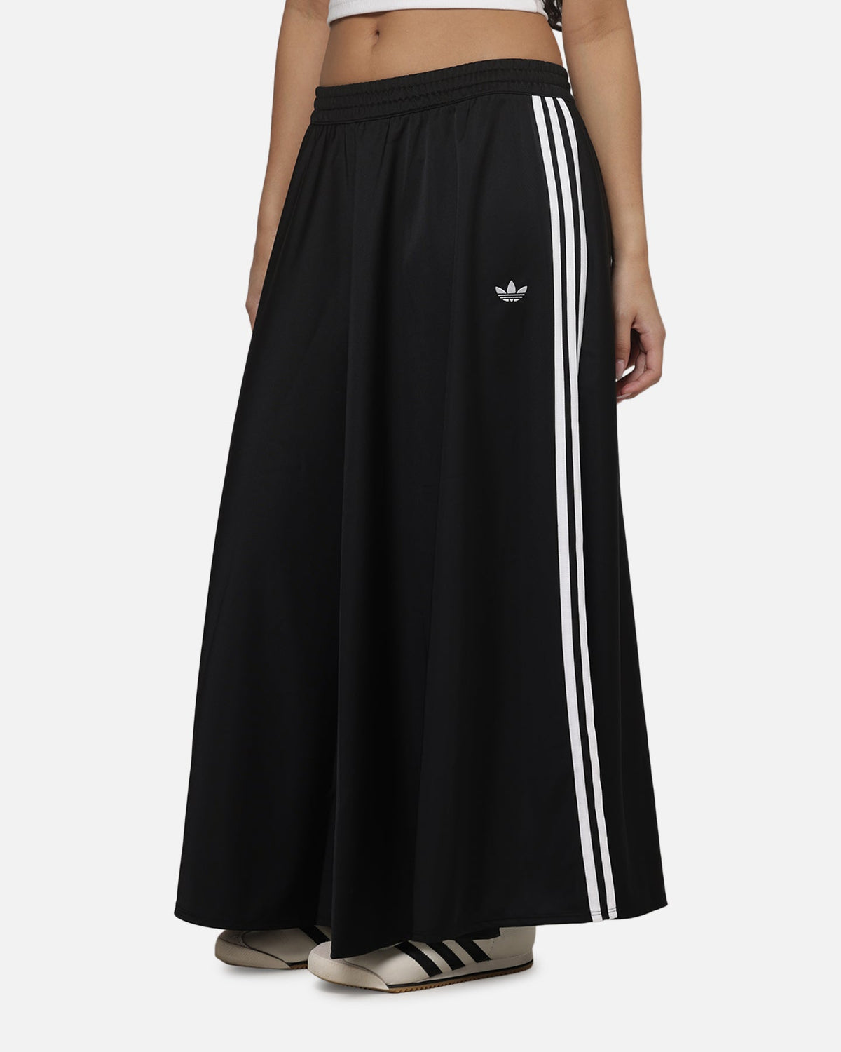 ADIDAS Authentic Adidas Women's Firebird Skirt Black/White