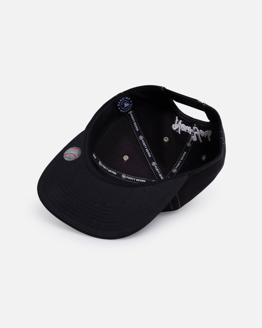 47 Brand Official 47 Brand New York Yankees 'Keep Sake' '47 Captain Snapback Black
