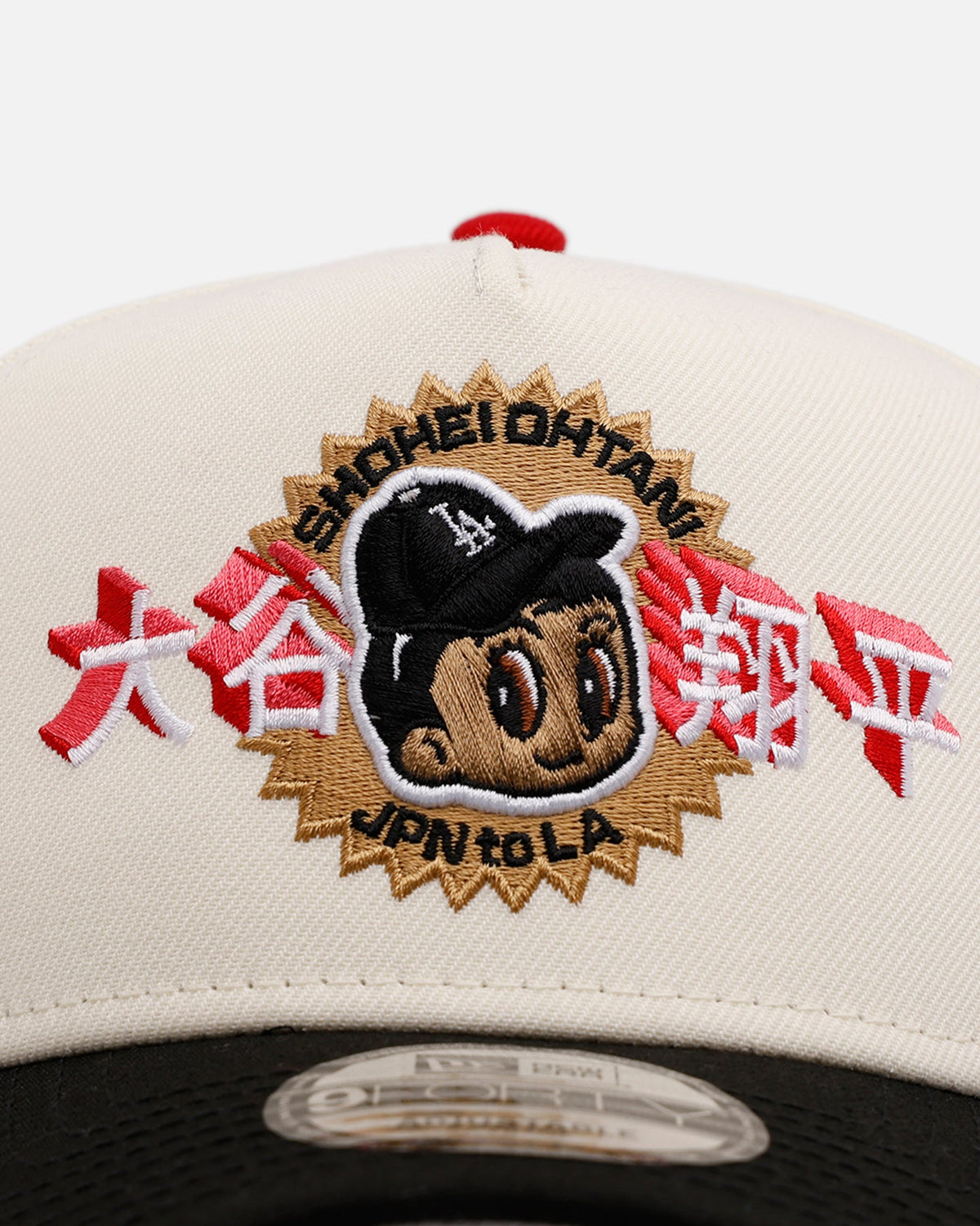 New Era Premium New Era Los Angeles Dodgers 'Shotime' 9FORTY A-Frame Snapback Chrome/Black
