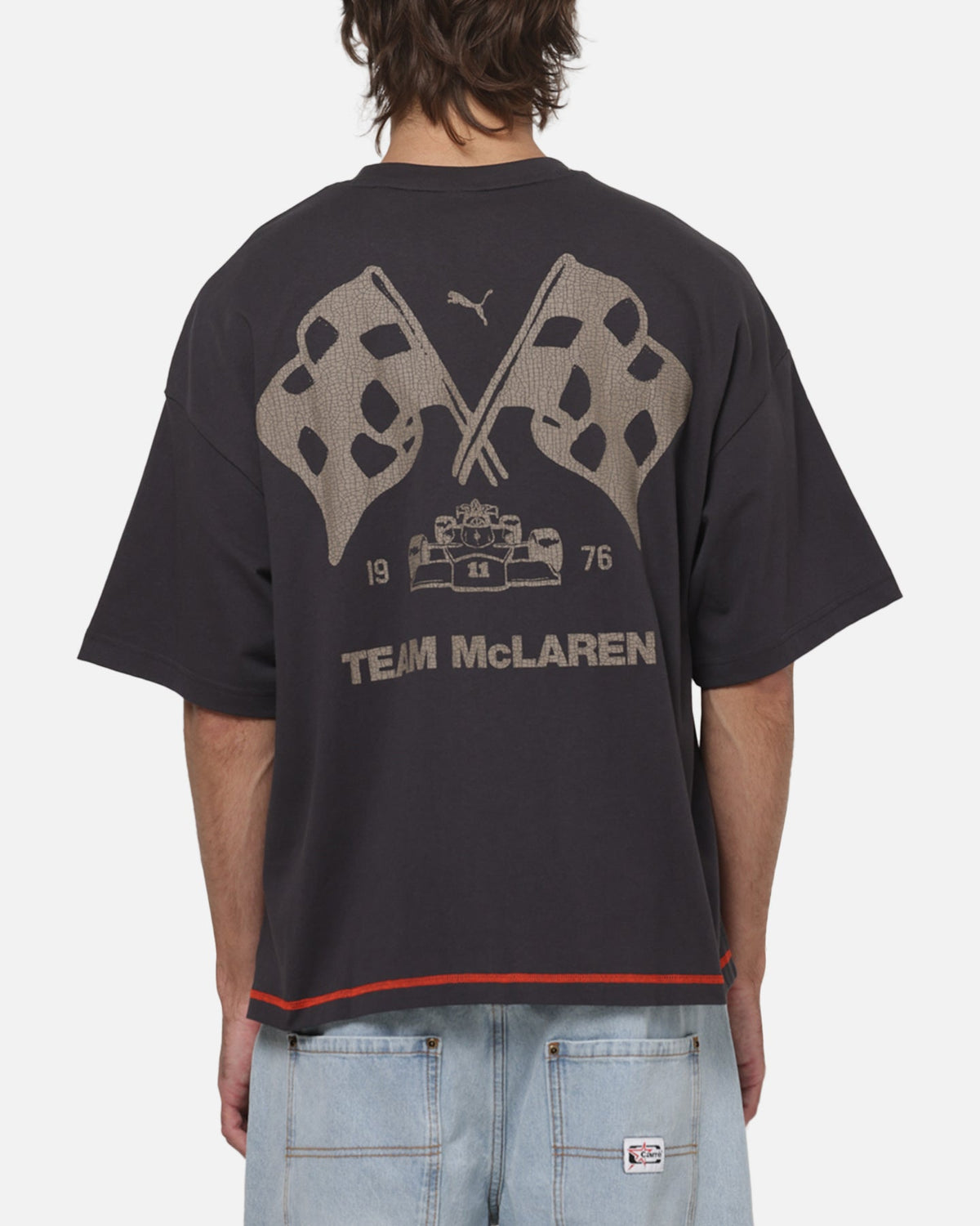 PUMA Puma McLaren Racing Graphic T-Shirt Black
