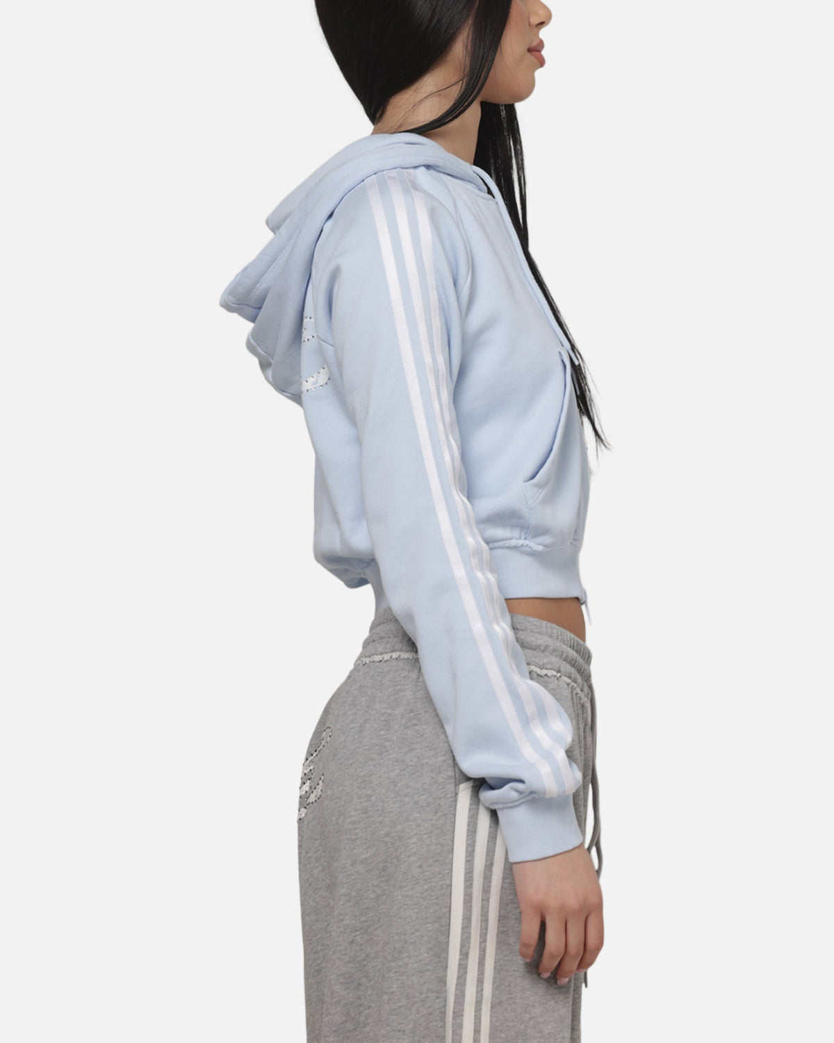 ADIDAS GFX Zip Track Top Sky